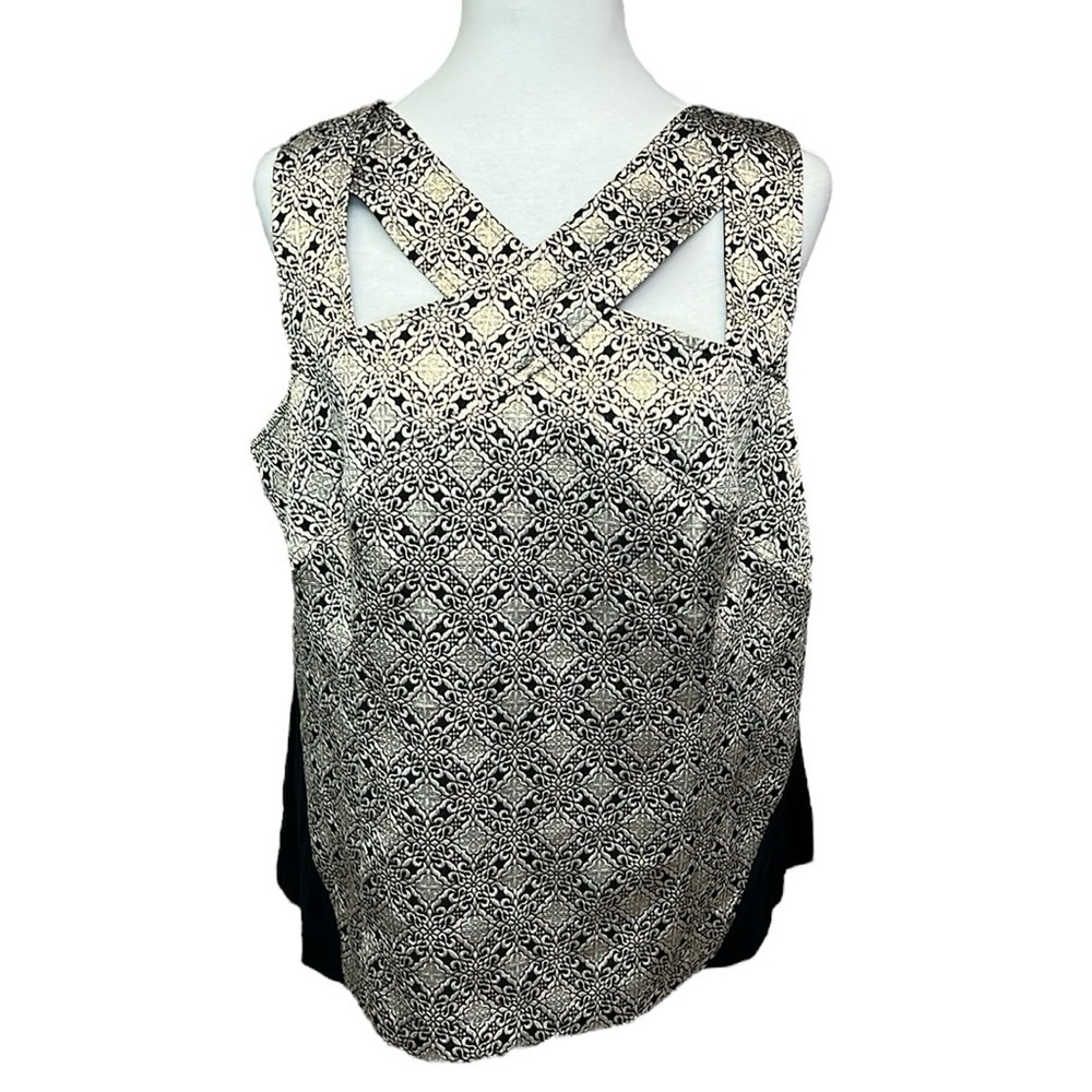 Lane Bryant Crisscross Front Blouse